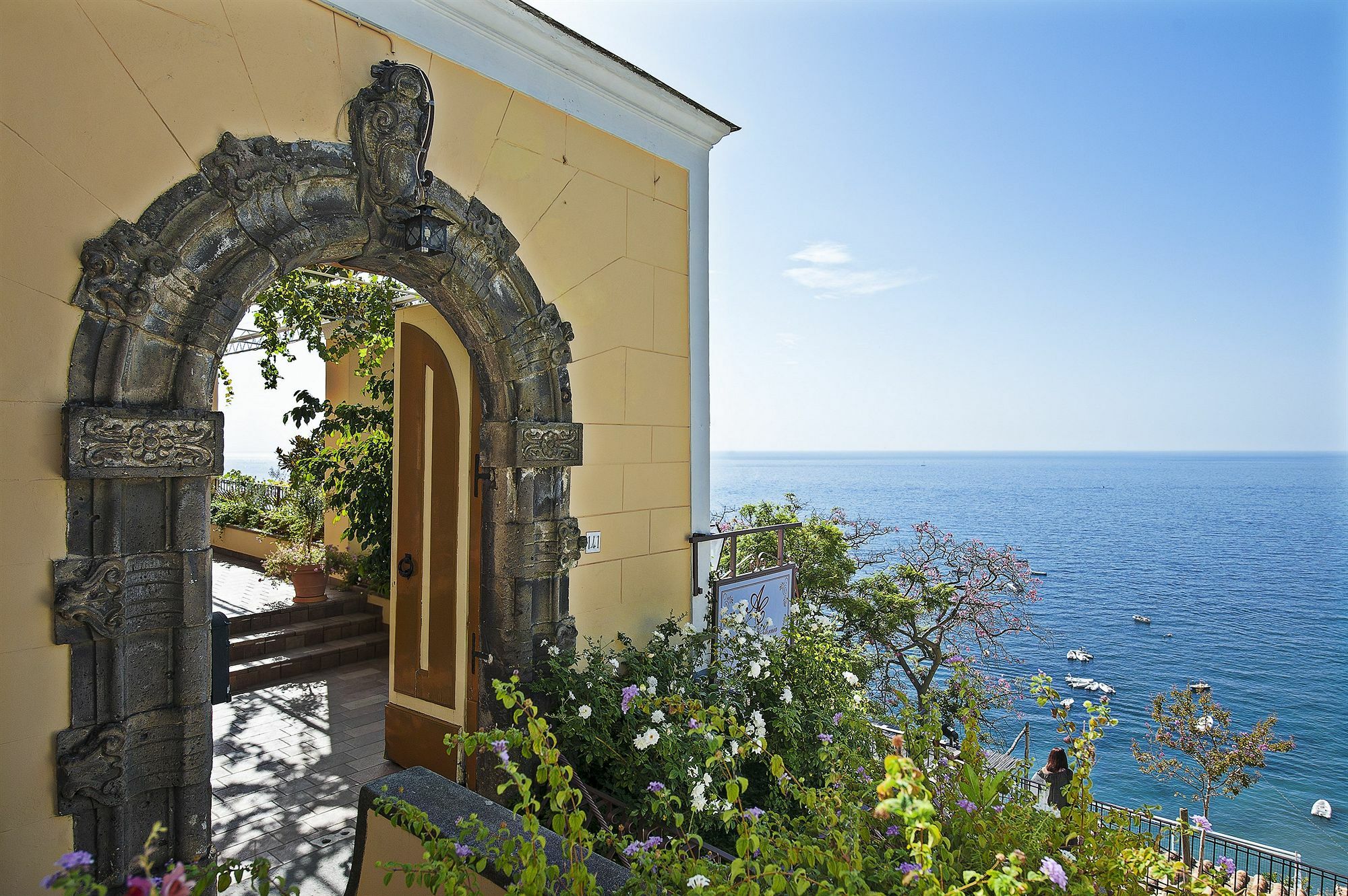 Albergo California Positano Eksteriør billede